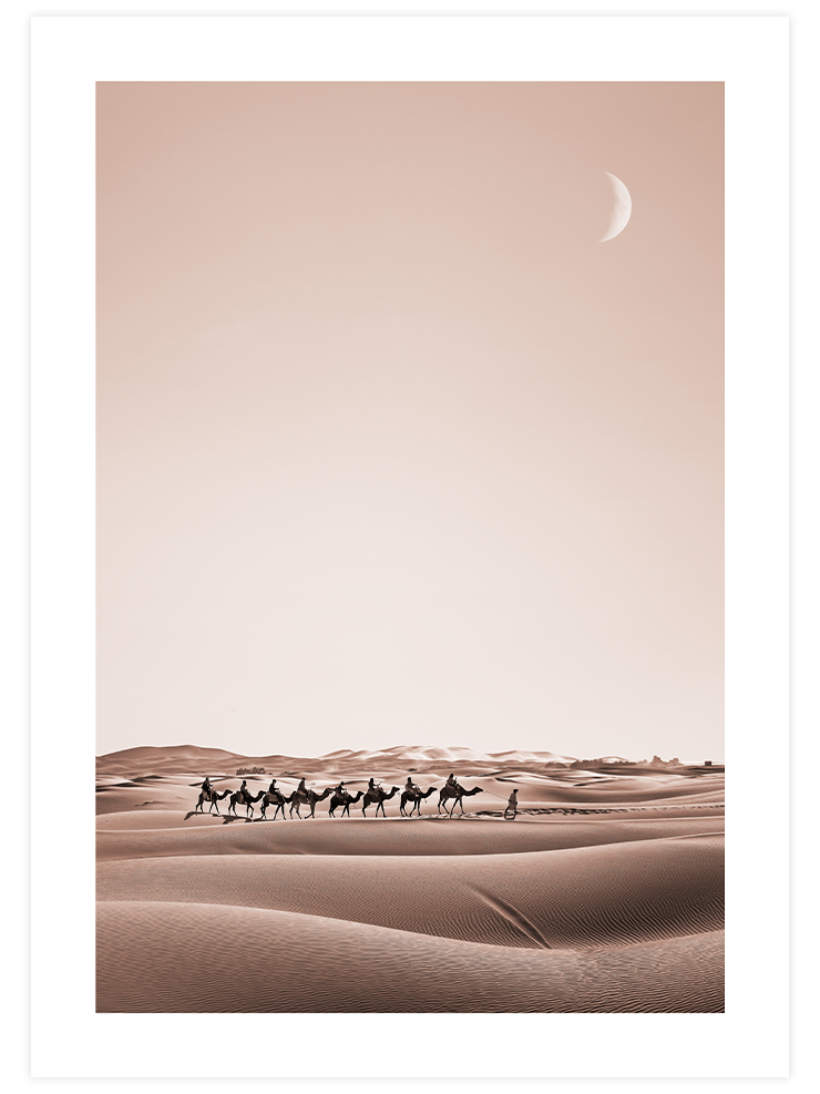 Beige Shades Poster Seti