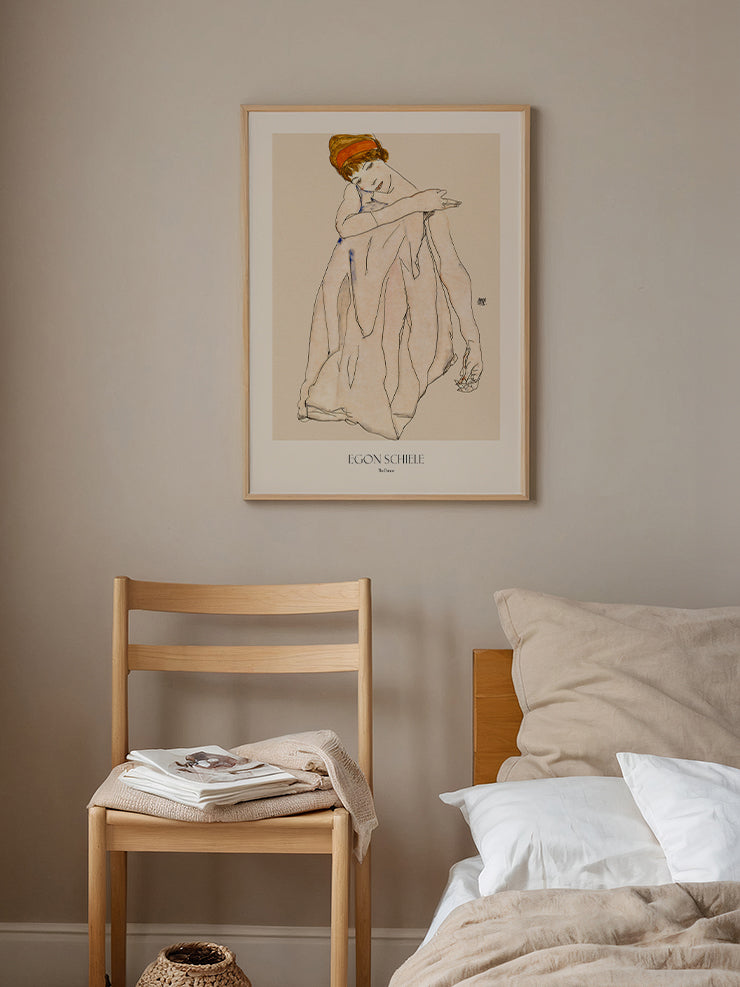 Egon Schiele Dancer - Art Print