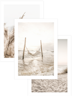 Beige Shine - Poster Seti Trio