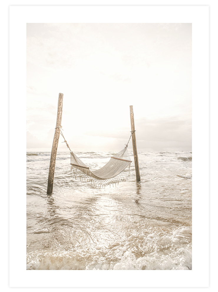 Happiness in Beige Poster Seti