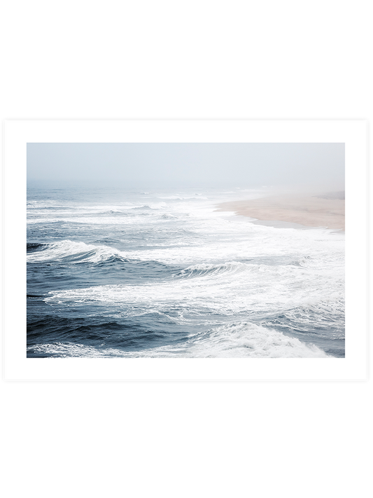 Wild Beach Poster - Giclée Baskı