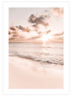 Pink Golden Morning - Art Print