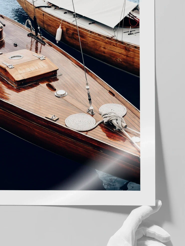 Harbor Elegance - Art Print