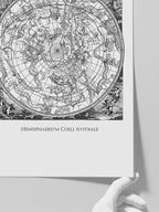 Güney Gökyüzü Haritası - Art Print