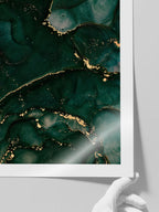 Green & Gold - Art Print
