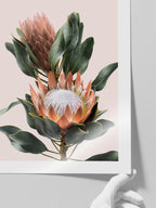 Egzotik Çiçek - Art Print