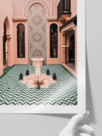 Mozaikli Çeşme N2 - Art Print