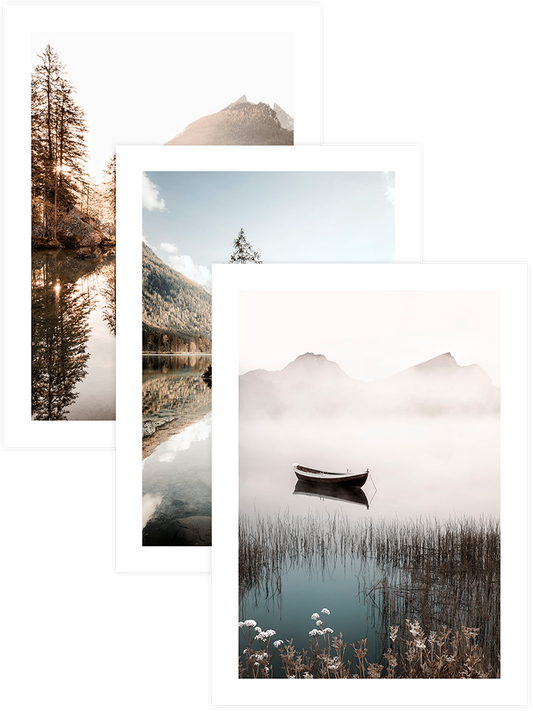Belle Naturelle - Poster Seti Trio