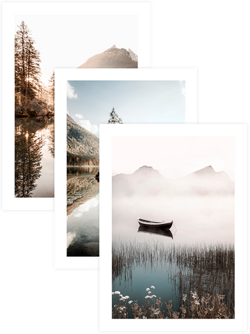 Belle Naturelle - Poster Seti Trio