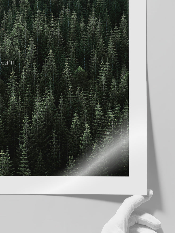 Green Dream - Art Print  Poster