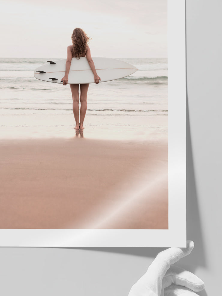 Sörfçü - Art Print