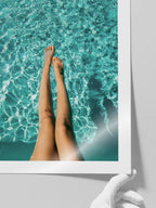 Havuz Keyfi - Art Print