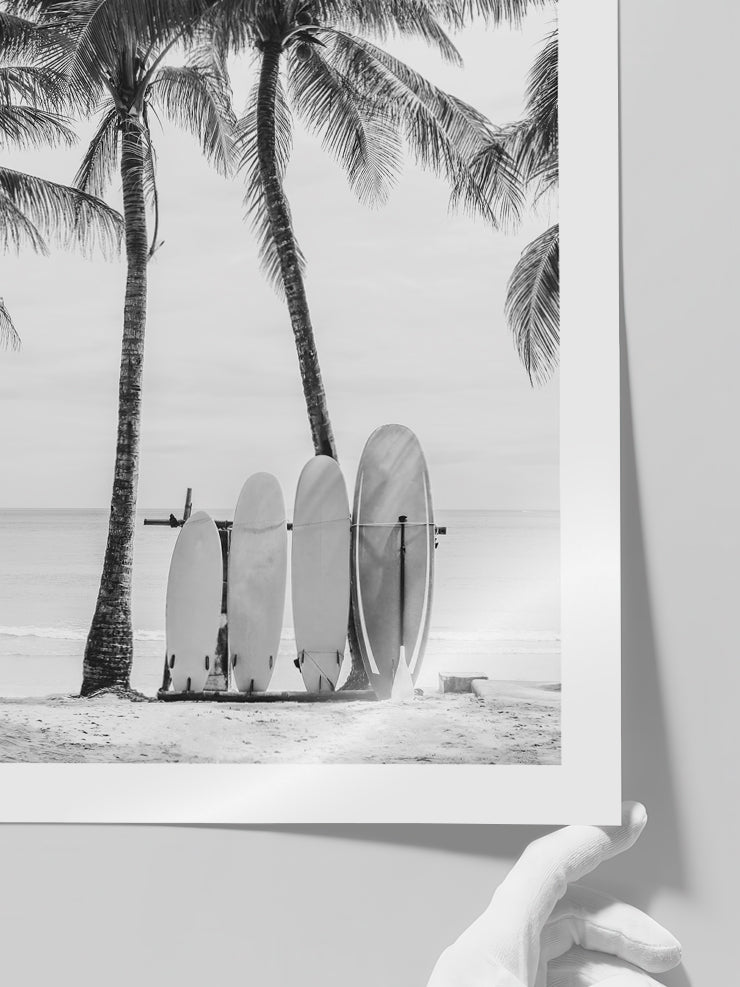 Sörf Tahtaları N2 - Art Print