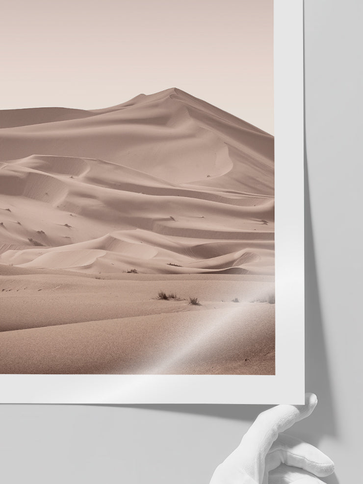 Desert - Art Print  Poster