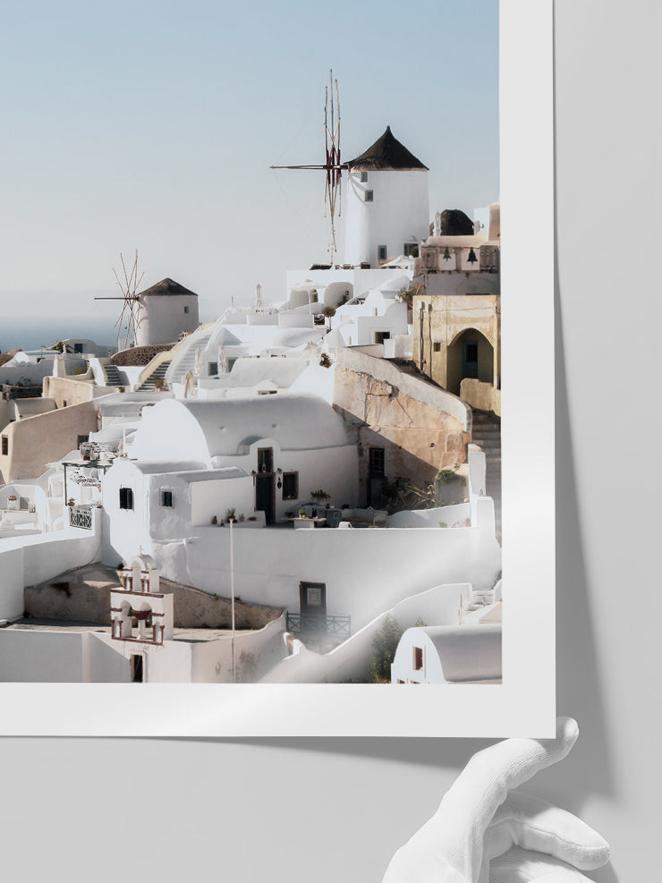 Santorini N2 - Art Print