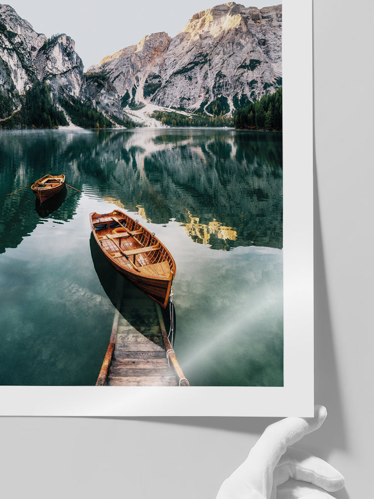 Yeşil Göl - Art Print