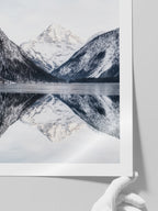 Dağın Yansıması - Art Print