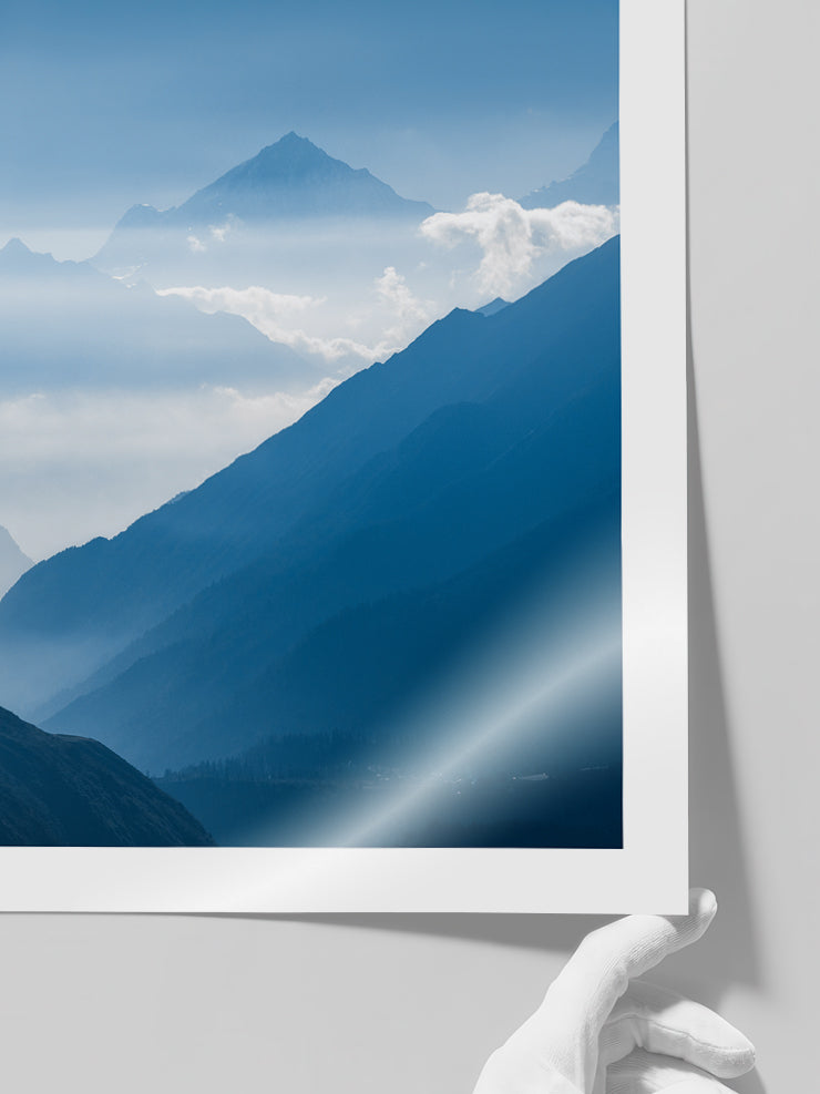 Dağ Manzarası N2 - Art Print