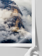 Bulutların Arasında N2 - Art Print