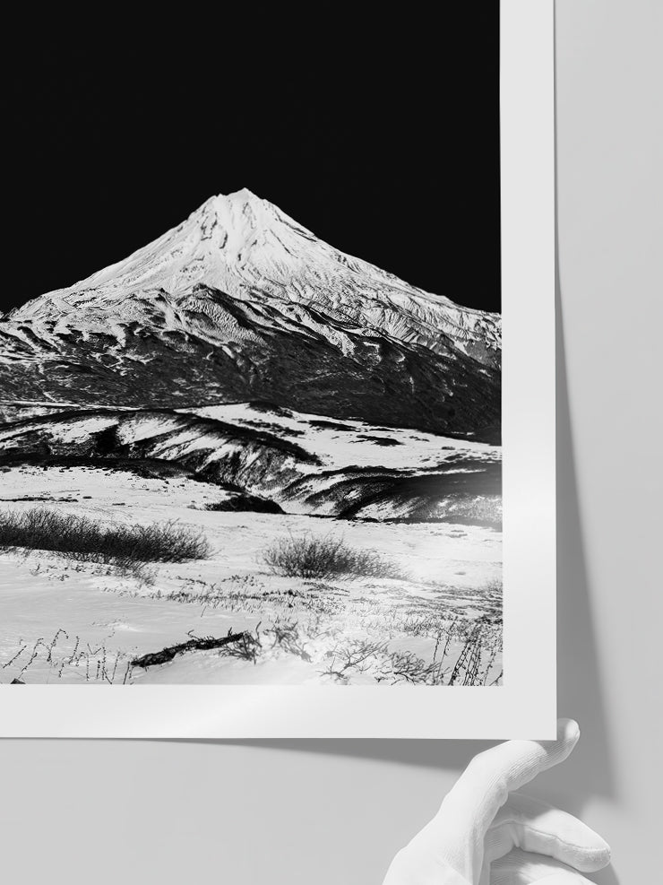 Volkan Dağı - Art Print