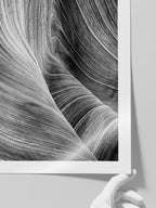 Gri Dalgalar - Art Print