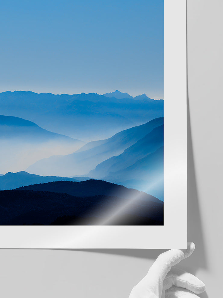 Blue Mountains - Art Print  Poster