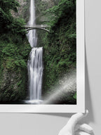 Dağ Şelalesi N2 - Art Print