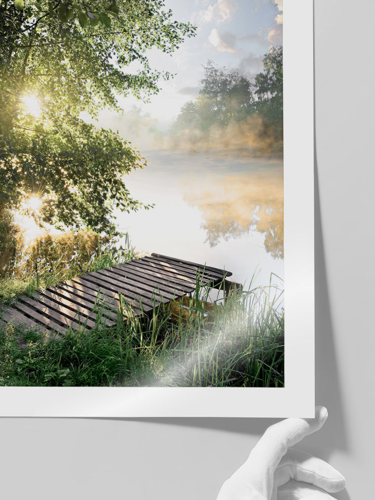 Huzur Köşesi - Art Print