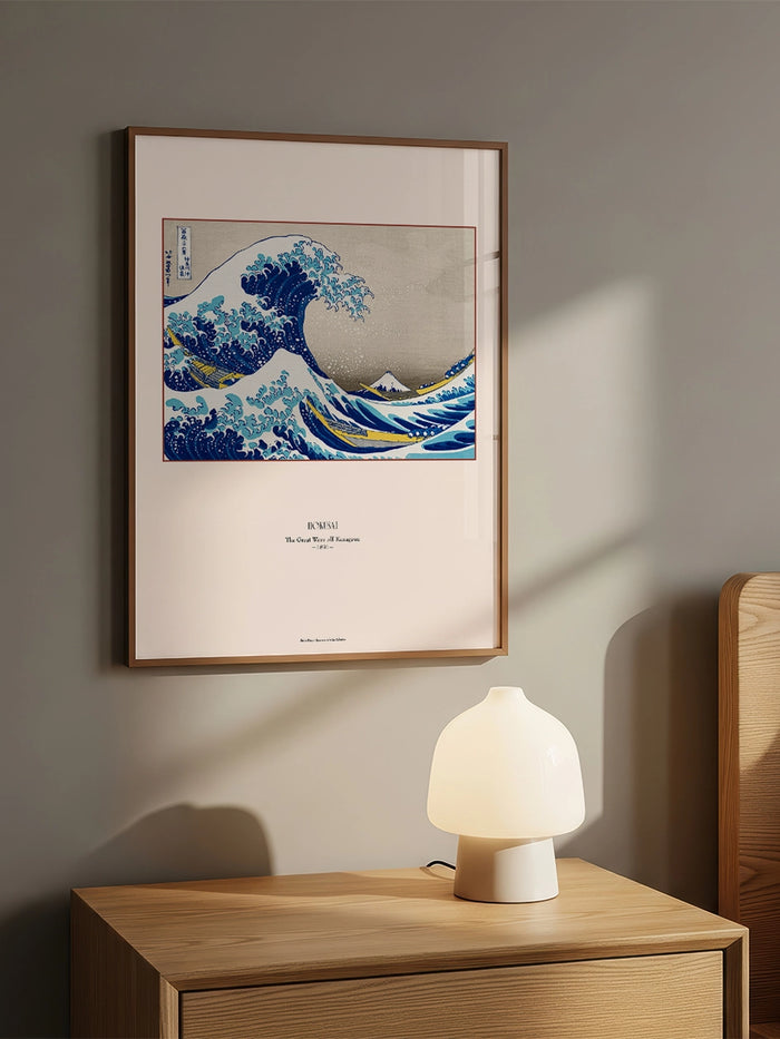 Hokusai, Büyük Dalga - Art Print  Poster