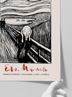 Edvard Munch Afiş Scream (Çığlık) - Art Print