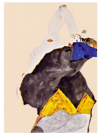 Egon Schiele Female Figures - Poster Seti Duo