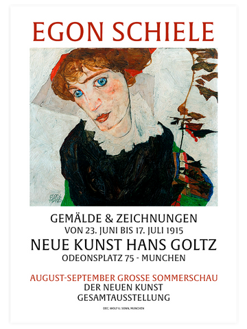 Egon Schiele Afiş - Poster Seti Duo