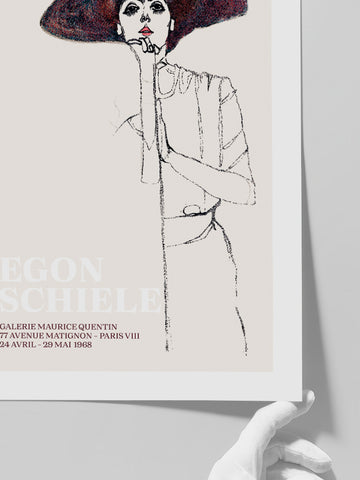 Egon Schiele Afiş N2 - Art Print