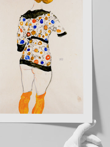 Egon Schiele Art N3 - Art Print