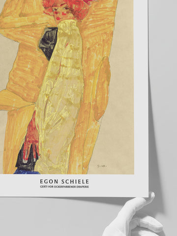 Egon Schiele Gerti - Art Print