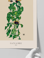 Egon Schiele Ayçiçekleri - Art Print