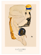 Egon Schiele Woman Figure - Poster Seti Duo