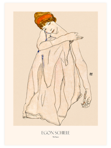 Egon Schiele Woman Figure - Poster Seti Duo