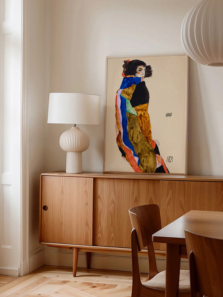 Egon Schiele The Dancer Moa - Art Print  Poster