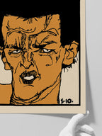 Egon Schiele Otoportre - Art Print