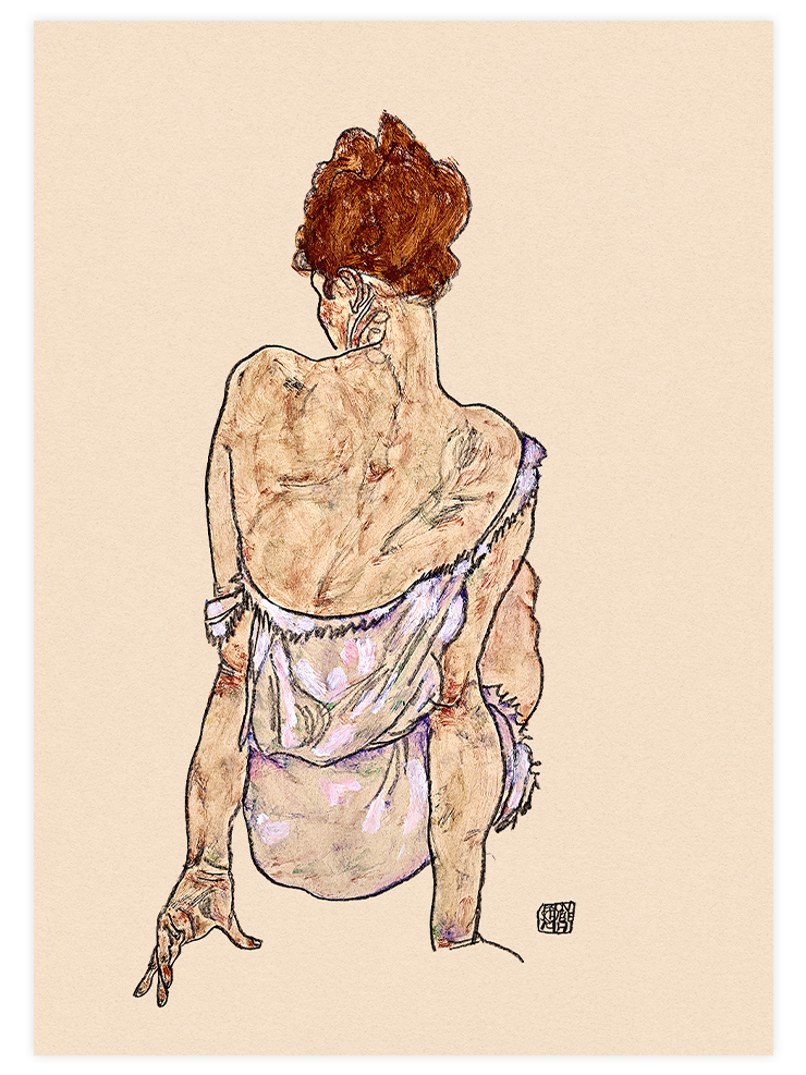 Egon Schiele Love & Women - Poster Seti Duo