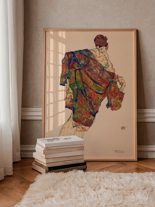Egon Schiele Redemption - Art Print