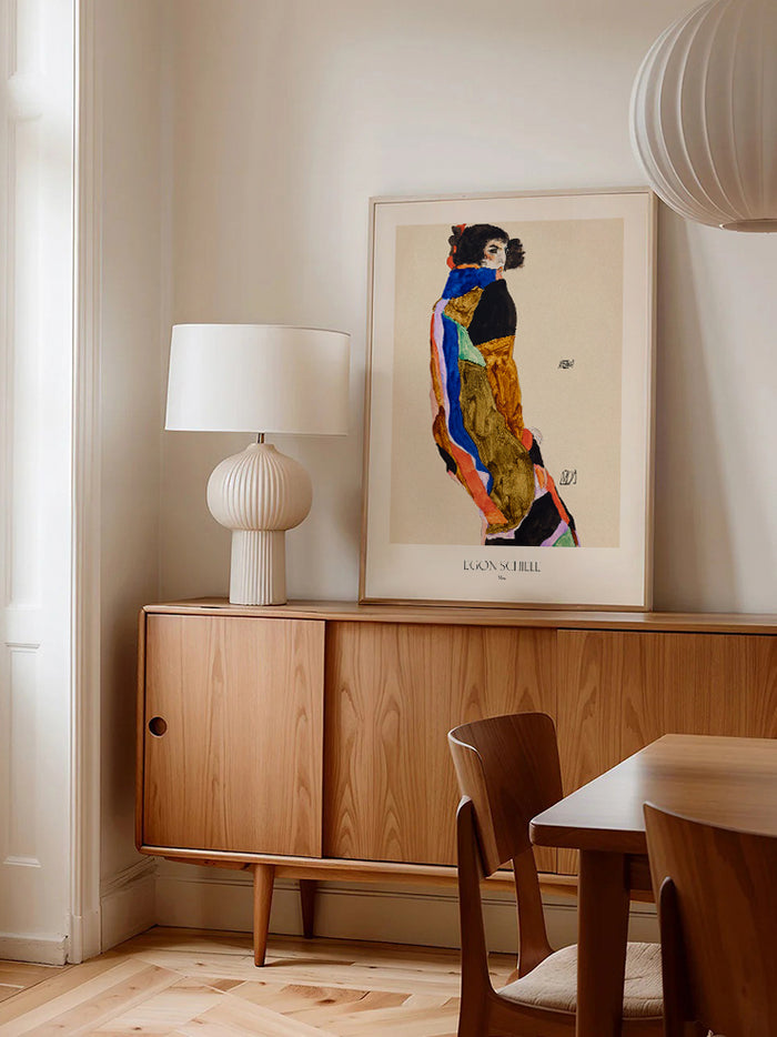 Egon Schiele Moa - Art Print  Poster