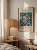 Egon Schiele Town Among Greenery - Art Print