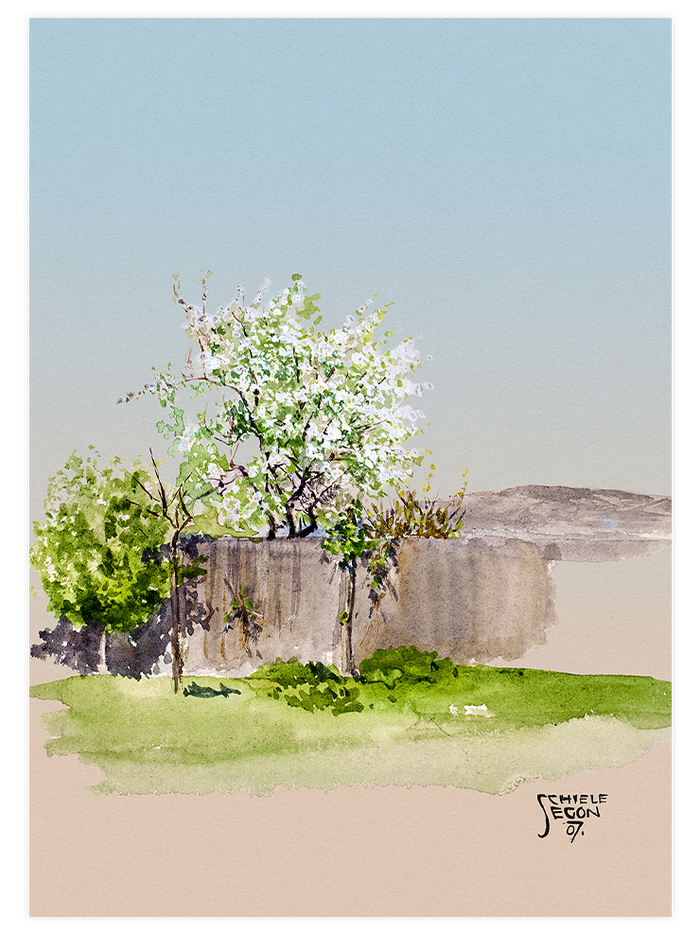Egon Schiele Trees - Poster Seti Duo  Poster