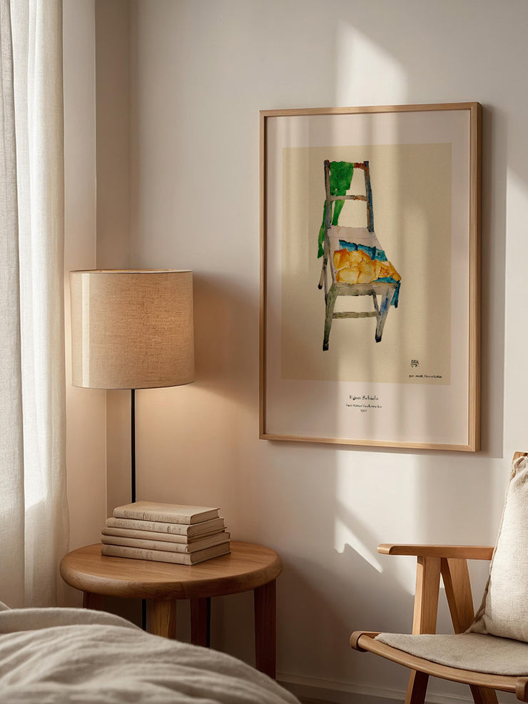 Egon Schiele Two Men's Handkerchiefs - Art Print Ürün ikincil görseli