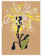 Egon Schiele Chrysanthemums - Poster Seti Duo