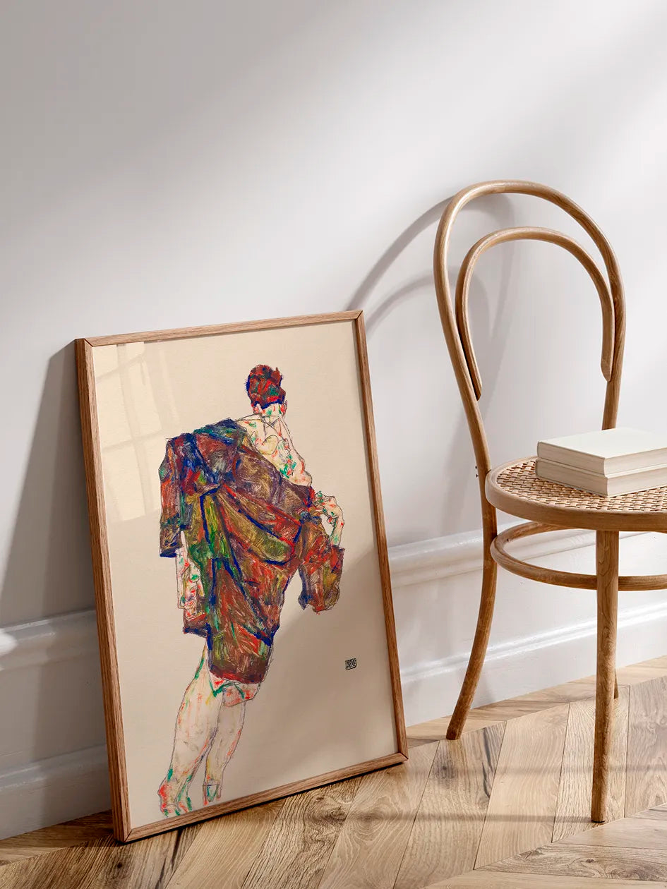 Egon Schiele Redemption - Art Print