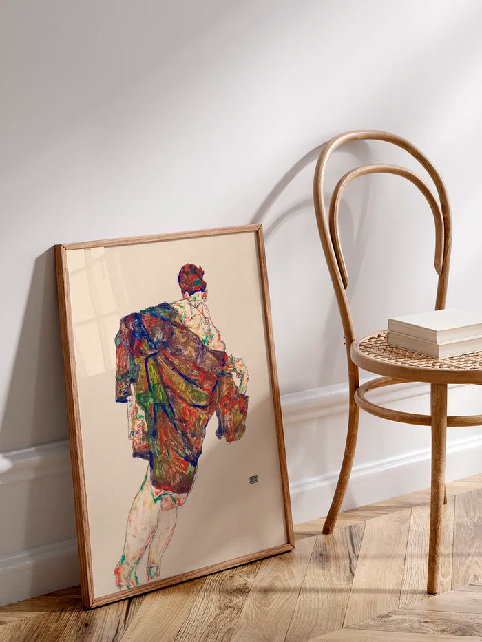 Egon Schiele Redemption - Art Print