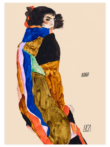 Egon Schiele The Dancer & The Nude - Poster Seti Duo